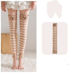 image-Coral Fleece Women's Autumn And Winter Overknee Long Boot Foot Sock