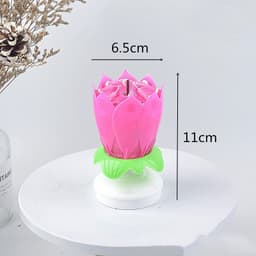 image-Music Lotus Birthday Music Happy Birthday Song Candle