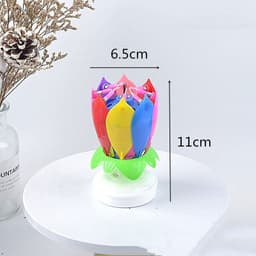 image-Music Lotus Birthday Music Happy Birthday Song Candle
