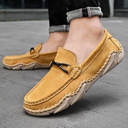 image-Large Size Slip-on Lofter Outer Wear Sleeve Breathable Casual Low-top Shoes