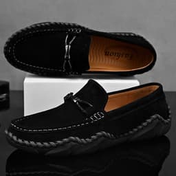 image-Large Size Slip-on Lofter Outer Wear Sleeve Breathable Casual Low-top Shoes