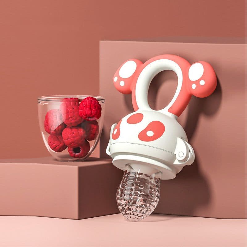 image-Baby Food Feeder Fruit Supplement Dual-purpose Fruit And Vegetable Pacifier