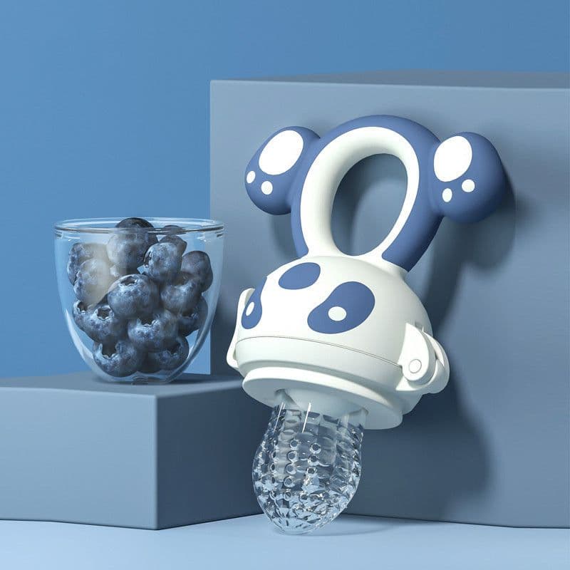 image-Baby Food Feeder Fruit Supplement Dual-purpose Fruit And Vegetable Pacifier