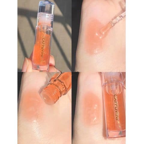image-Lips Gloss Lip Gloss Lip Balm Glass Transparent Lip Gloss Moisturizing Moisturizing Water Light Lip