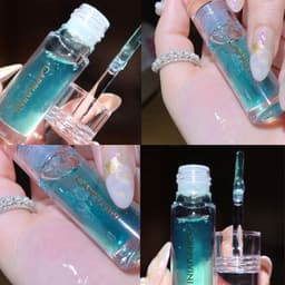 image-Lips Gloss Lip Gloss Lip Balm Glass Transparent Lip Gloss Moisturizing Moisturizing Water Light Lip