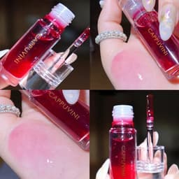 image-Lips Gloss Lip Gloss Lip Balm Glass Transparent Lip Gloss Moisturizing Moisturizing Water Light Lip