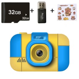 image-Cross-border L1 Children's Mini Digital Camera 24-inch Screen Front And Rear Dual Camera HD 2000W Pixel Camera Gift