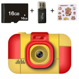 image-Cross-border L1 Children's Mini Digital Camera 24-inch Screen Front And Rear Dual Camera HD 2000W Pixel Camera Gift