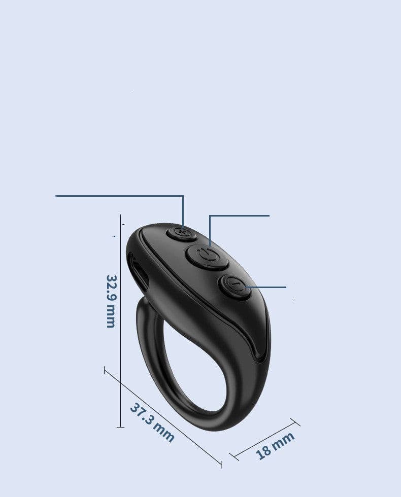 image-Ring Bluetooth Remote Control Mobile Phone Self-timer