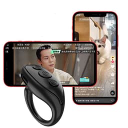 image-Ring Bluetooth Remote Control Mobile Phone Self-timer