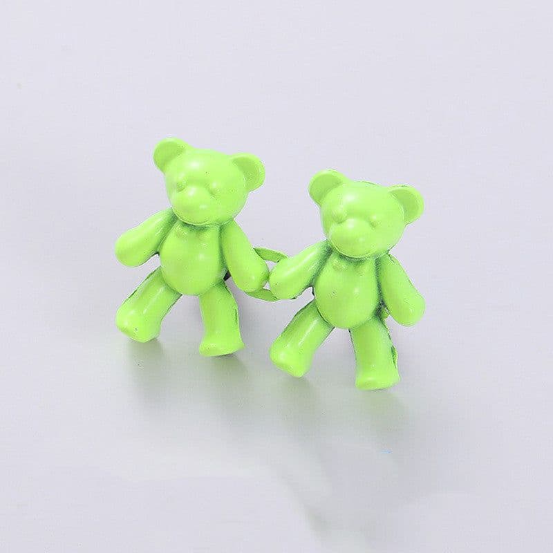 image-Cute Bear Pin Waist Clip Metal Snap Fastener Pants Pins Detachable Button Sewing-Free Buckle Jeans Reduce Waist Tighten Brooch