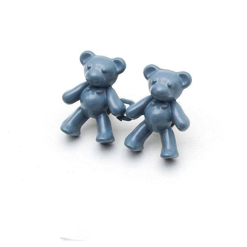 image-Cute Bear Pin Waist Clip Metal Snap Fastener Pants Pins Detachable Button Sewing-Free Buckle Jeans Reduce Waist Tighten Brooch