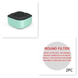 image-Smoke Removal Air Purification Ashtray Anion Purification Practical Automatic Purifier Ashtray Portable Gadgets For Car Ashtray