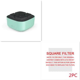 image-Smoke Removal Air Purification Ashtray Anion Purification Practical Automatic Purifier Ashtray Portable Gadgets For Car Ashtray