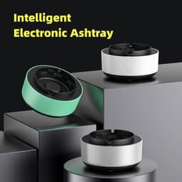 image-Smoke Removal Air Purification Ashtray Anion Purification Practical Automatic Purifier Ashtray Portable Gadgets For Car Ashtray