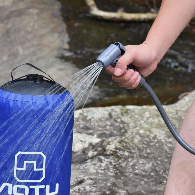 image-Outdoor Mountaineering Bath Portable Camping Outdoor Bath Bag