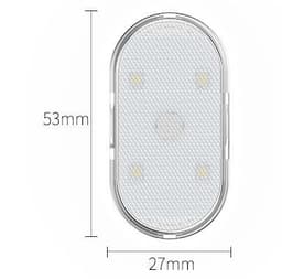image-Car Lighting Reading Light Touch Sensing Usb Rechargeable Light