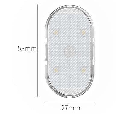 image-Car Lighting Reading Light Touch Sensing Usb Rechargeable Light