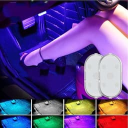 image-Car Lighting Reading Light Touch Sensing Usb Rechargeable Light