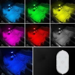 image-Car Lighting Reading Light Touch Sensing Usb Rechargeable Light
