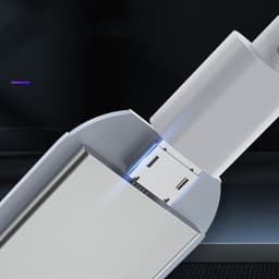 image-Car Lighting Reading Light Touch Sensing Usb Rechargeable Light