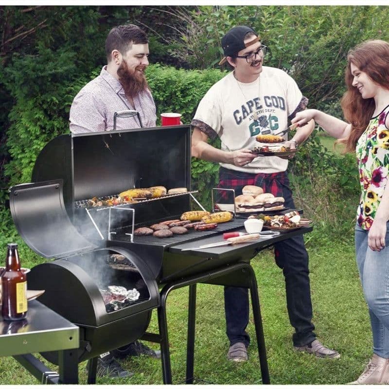 image-Courtyard Barbecue Grill Outdoor American Charcoal Household