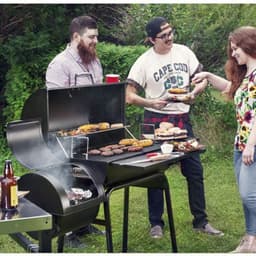 image-Courtyard Barbecue Grill Outdoor American Charcoal Household
