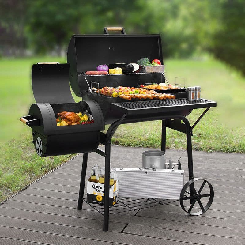 image-Courtyard Barbecue Grill Outdoor American Charcoal Household