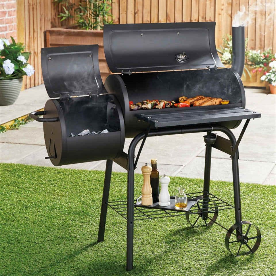image-Courtyard Barbecue Grill Outdoor American Charcoal Household