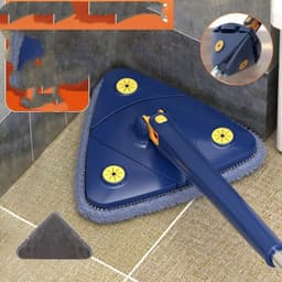 image-Triangle Mop Ceiling Cleaning Gadget Hand Twist Mop