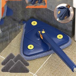image-Triangle Mop Ceiling Cleaning Gadget Hand Twist Mop
