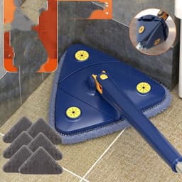 image-Triangle Mop Ceiling Cleaning Gadget Hand Twist Mop