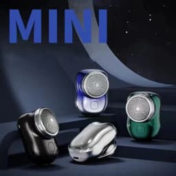 image-Shaver Upgrade 6 Blade Portable Mini Charger Travel Electric Shaver