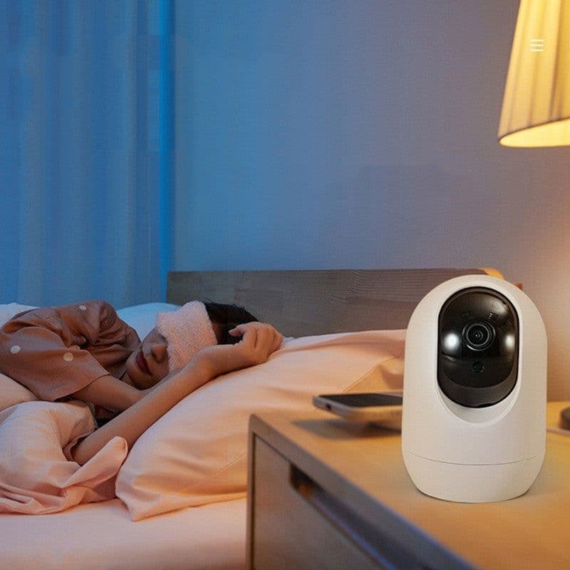 image-Wireless WiFi Voice Intercom Night Vision Lighting Home Monitoring Camera