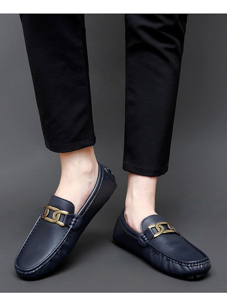 image-Tods Men's Soft Bottom Driving Shoes Slip-on