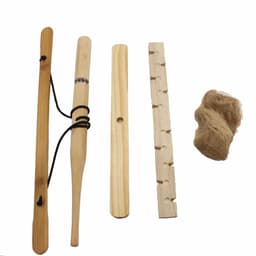 image-Drill Wood To Make Fire Outdoor Survival Tools Camping Fire-taking Equipment Outward Training Device Single And Double Universal