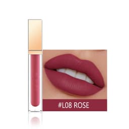 image-Color Lip Gloss Matte Water Mist Lip Dew No Stain On Cup Long Lasting Lip Lacquer