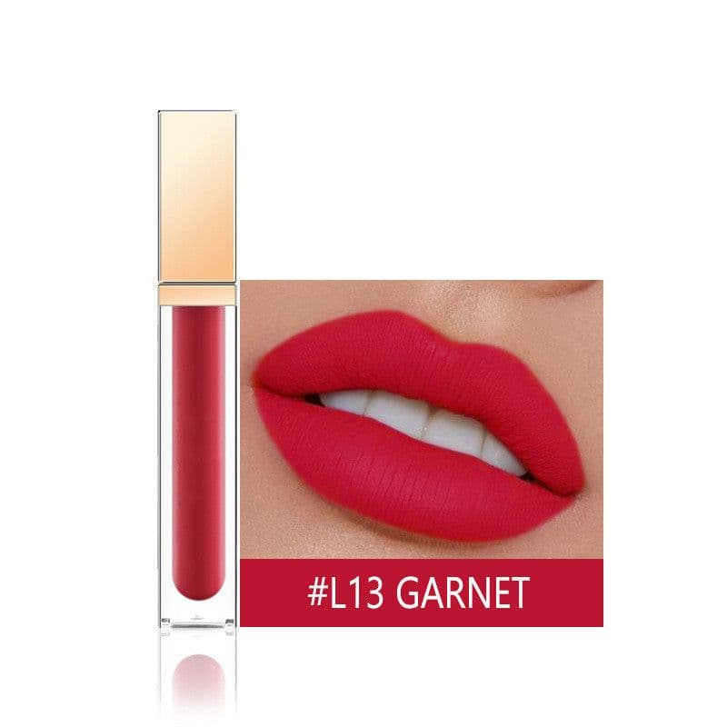 image-Color Lip Gloss Matte Water Mist Lip Dew No Stain On Cup Long Lasting Lip Lacquer