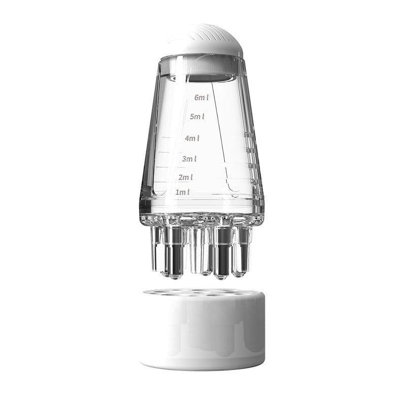 image-Mini Portable Scalp Ball Hair Conditioner Medicine Supplying Comb