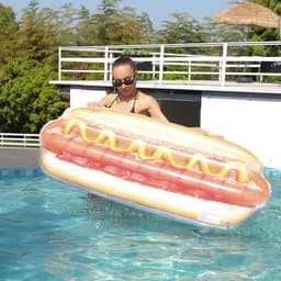 image-Inflatable Floating Row Adult Floating Deck Chair Swim Ring Water Inflatable Toys