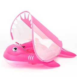 image-Swim Ring Baby Buoy Safety Anti-flip Teeth Sunshade Years Old
