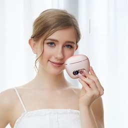 image-Stone Scrapping Plate Smart Meridian Brush Face Shaving Beauty Massager Constant Temperature Heat Facial Cleaner