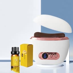 image-Stone Scrapping Plate Smart Meridian Brush Face Shaving Beauty Massager Constant Temperature Heat Facial Cleaner