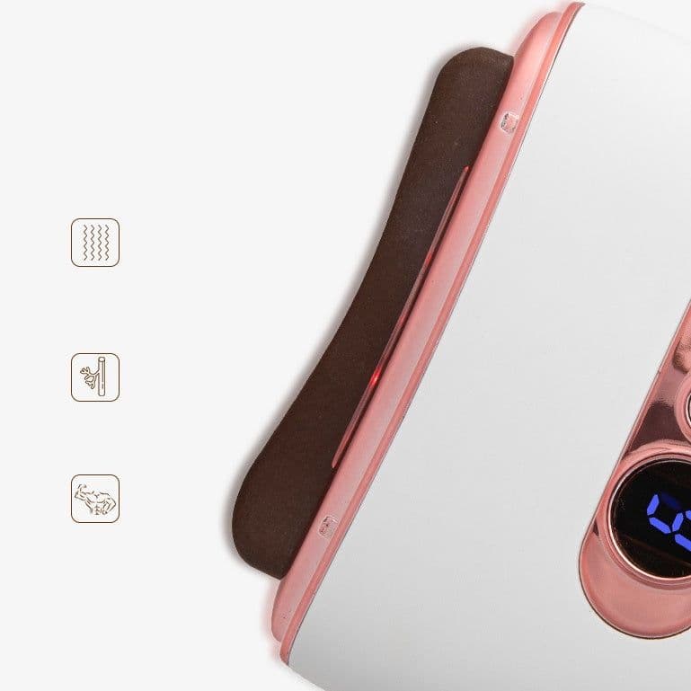 image-Stone Scrapping Plate Smart Meridian Brush Face Shaving Beauty Massager Constant Temperature Heat Facial Cleaner