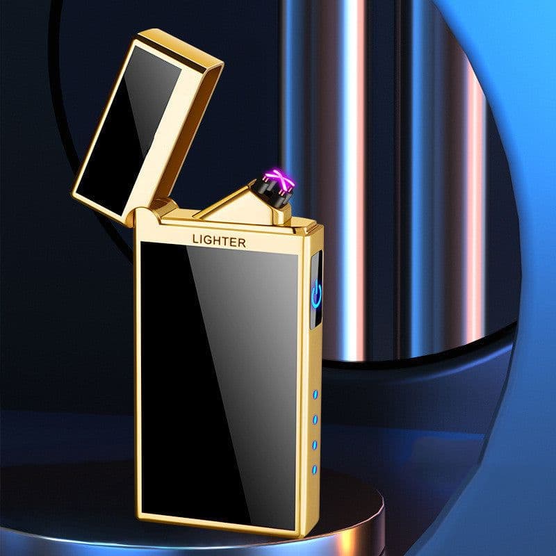 image-Double Arc Cigarette Lighter Touch Sensing Charging Lighter
