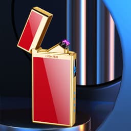image-Double Arc Cigarette Lighter Touch Sensing Charging Lighter