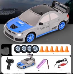 image-2.4G Drift Rc Car 4WD RC Drift Car Toy Remote Control GTR Model AE86 Vehicle Car RC Racing Car Toy For Children Christmas Gifts