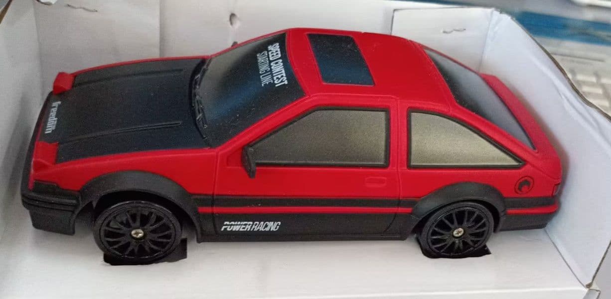 image-2.4G Drift Rc Car 4WD RC Drift Car Toy Remote Control GTR Model AE86 Vehicle Car RC Racing Car Toy For Children Christmas Gifts