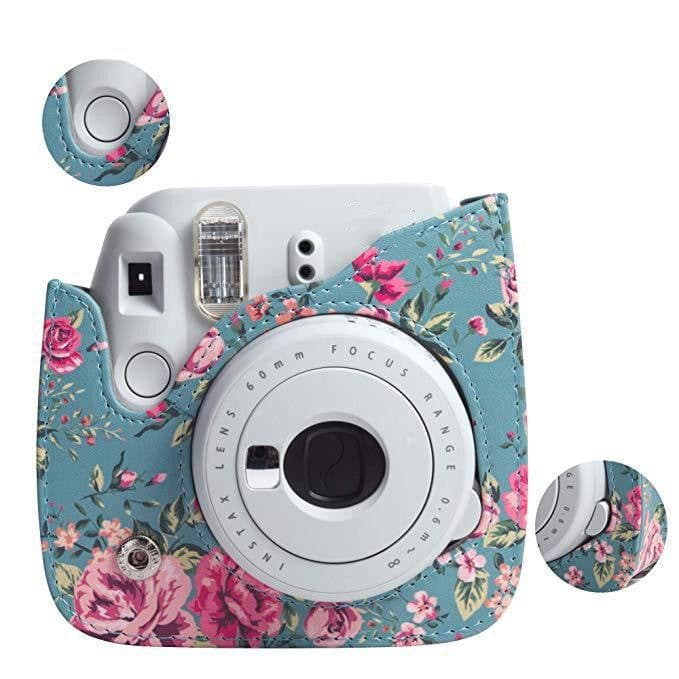 image-Digital Camera Bag Leather Case