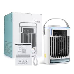 image-New Mini Air Cooler Household Humidification Spray Fan